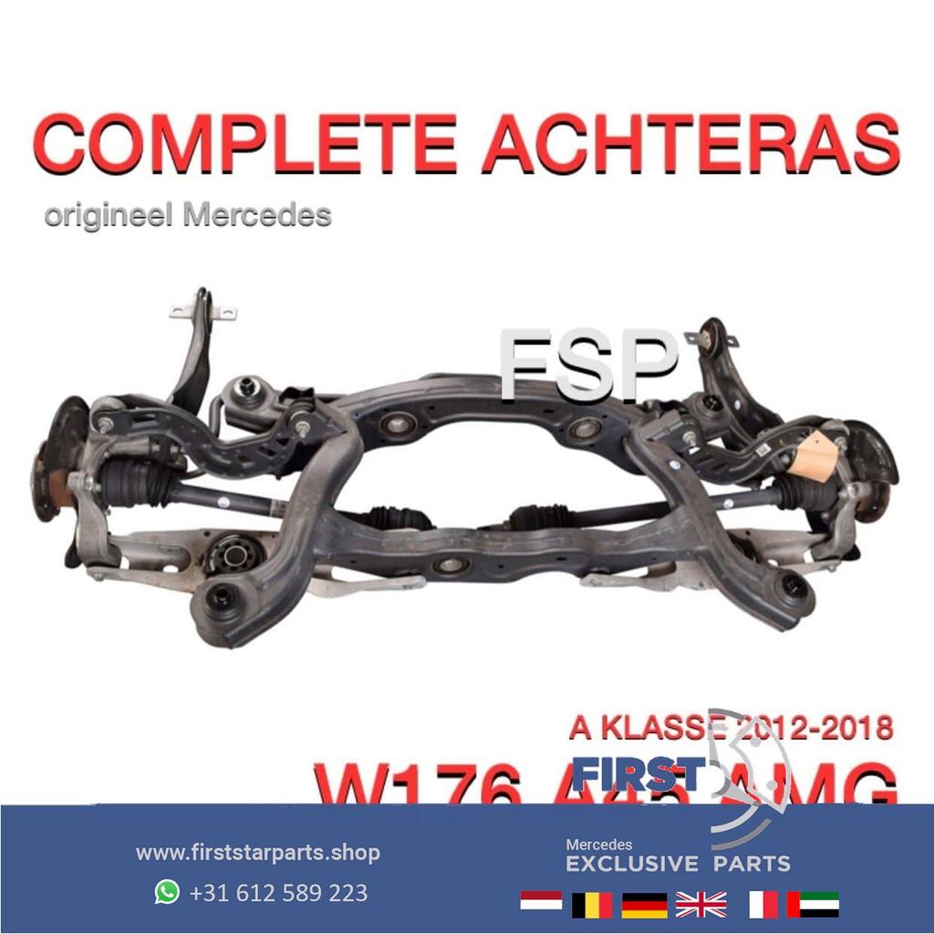 W176 A45 AMG ACHTERAS COMPLEET Mercedes A KLASSE 45 2012-201, Autos : Pièces & Accessoires, Suspension & Châssis, Utilisé, -, -