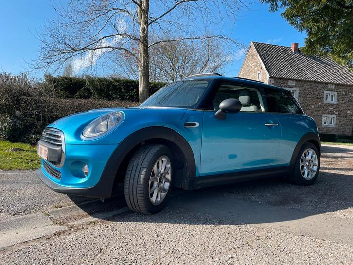 Mini one f56, Autos, Mini, Particulier, One, Toit ouvrant, Essence, Bleu, Bleu, Enlèvement