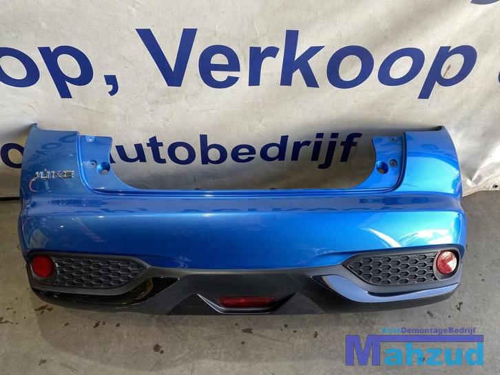 NISSAN JUKE F15 Blauw sport achterbumper 2010-2019, Auto-onderdelen, Carrosserie, Bumper, Nissan, Achter, Gebruikt
