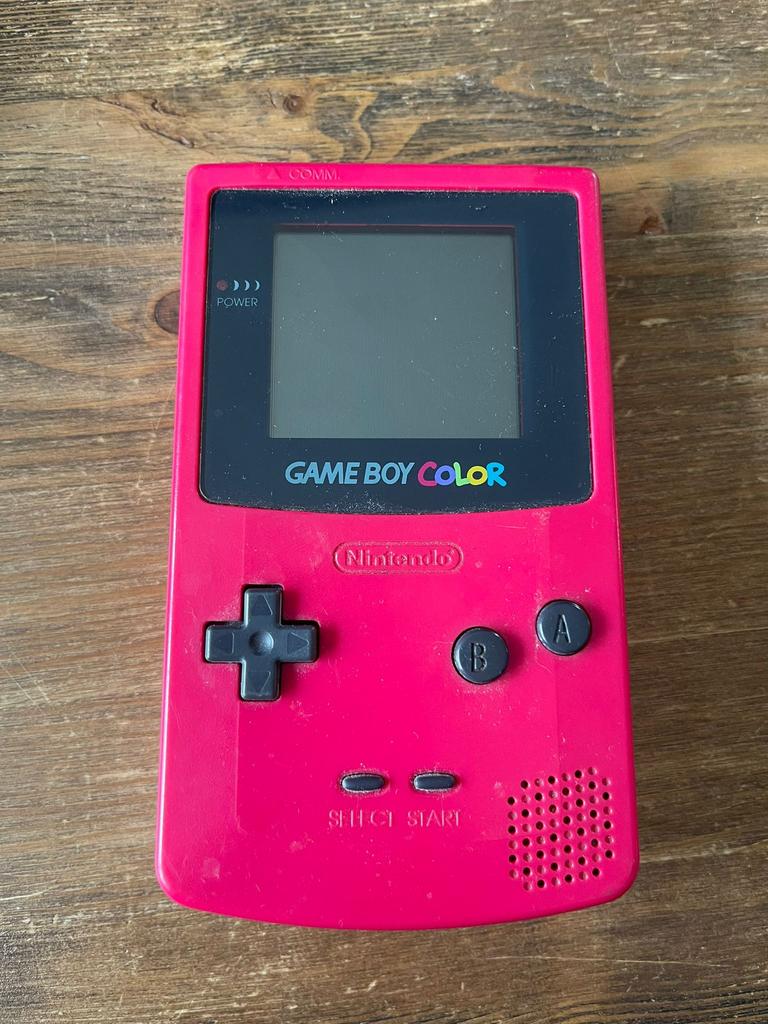 2 Game boy color’s te koop, Games en Spelcomputers, Spelcomputers | Nintendo Game Boy, Ophalen, Zo goed als nieuw, Game Boy Color