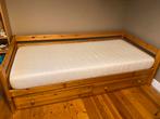 Lit 90x200 avec 2 tiroirs, Maison & Meubles, 90 cm, Une personne, Brun, Enlèvement