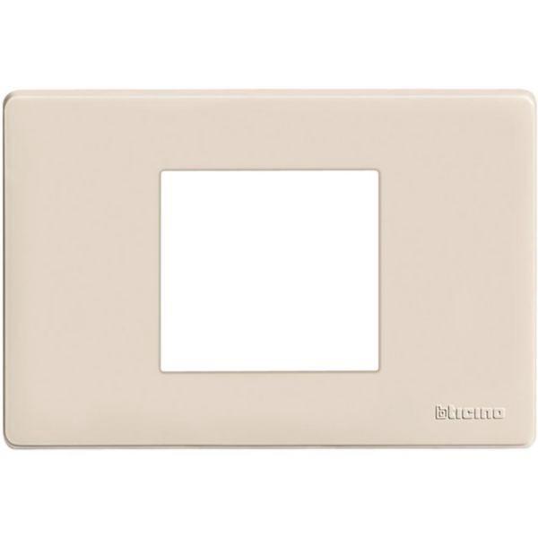 Bticino 503/23a/r MAGIC- Plaque couverture carrée 2 modules, Bricolage & Construction, Électricité & Câbles, Neuf, Enlèvement ou Envoi