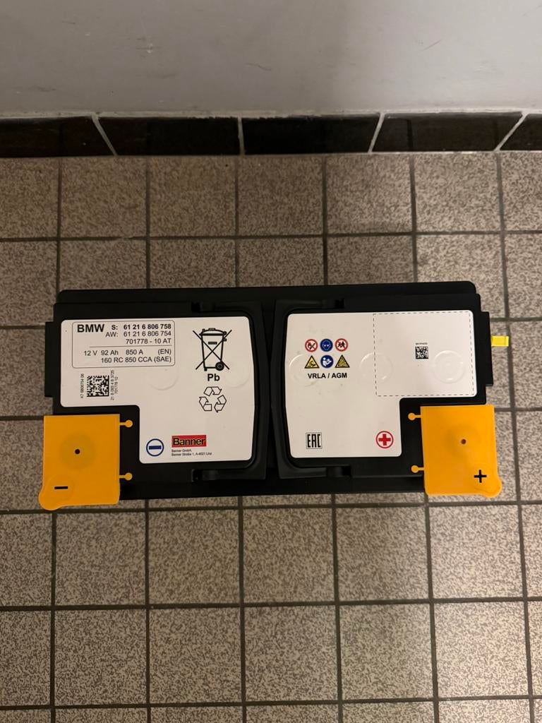 92ah 850a batterij, Auto-onderdelen, Ophalen, Nieuw