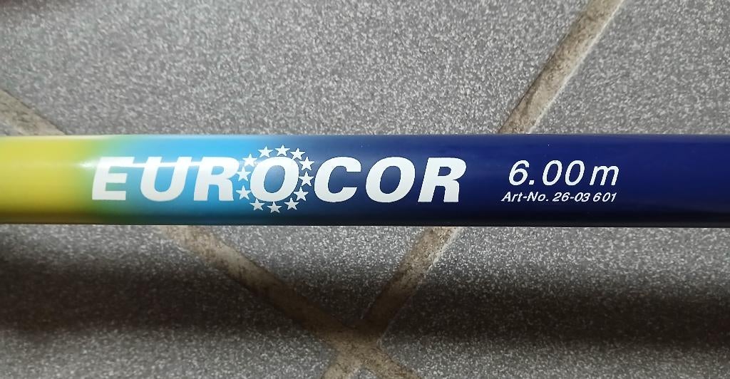 Canne au coup télescopique 6m, Ophalen, Gebruikt, Molen