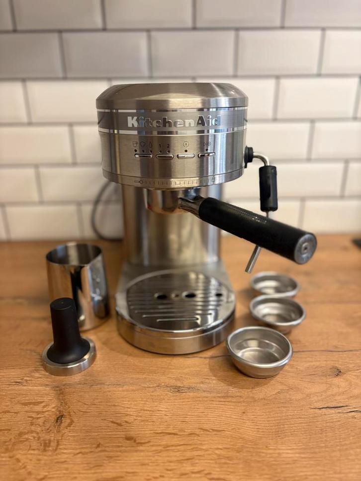 KitchenAid Espresso Machine, Elektronische apparatuur, Koffiezetapparaten, Zo goed als nieuw, Gemalen koffie, Espresso apparaat
