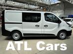 Renault Trafic 1.6D | LICHTE VRACHT | DUBBELE CABINE | EURO, Autos, 145 ch, Achat, Entreprise, Noir