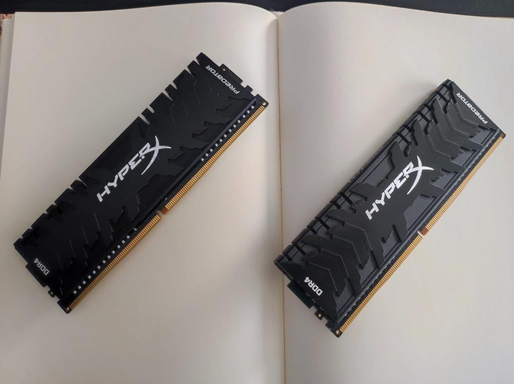 Predator HyperX (Kingston) DDR4 16 Go (2 x 8 Go), Informatique & Logiciels, Mémoire RAM, Enlèvement ou Envoi, DDR4, Comme neuf