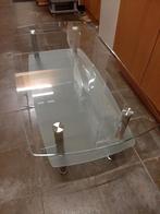 Glazen salontafel, Huis en Inrichting, Ophalen