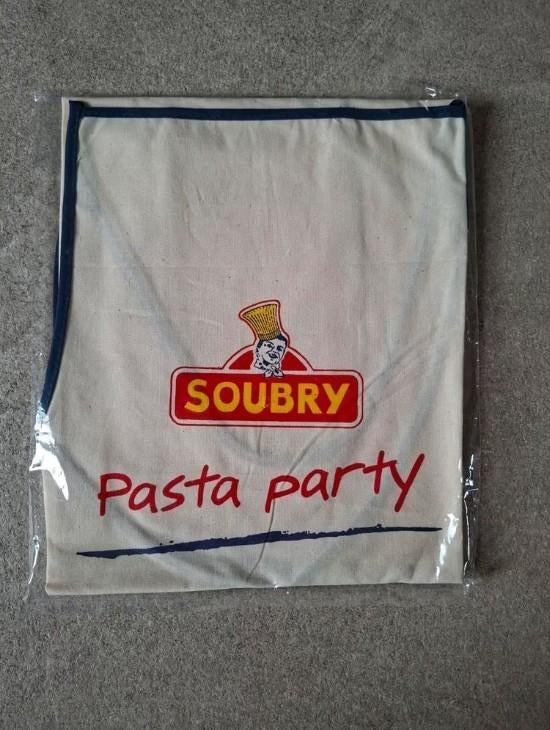 Nog nieuw: keukenschort van Soubry - 'Pasta Party', Ophalen of Verzenden, Nieuw