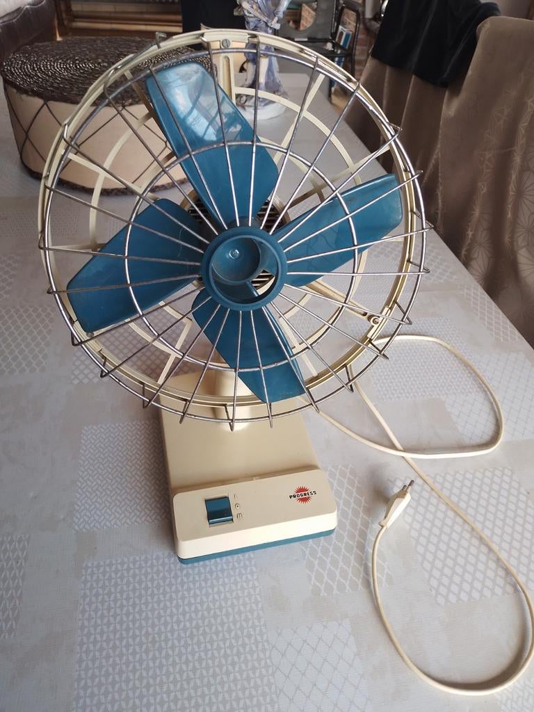Ventilateur vintage, Enlèvement ou Envoi, Utilisé, Ventilateur de table