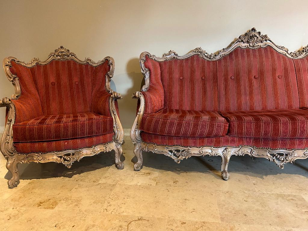 Salon de style Louis, Antiquités & Art, Enlèvement