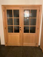 Dubbele houten deur, Ophalen, 120 cm of meer, Binnendeur, Nieuw