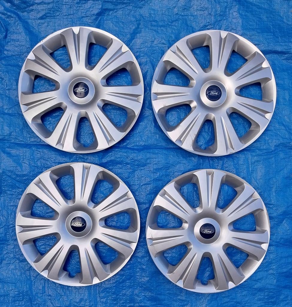 ENJOLIVEURS D'ORIGINE FORD 16", Autos : Divers, Enjoliveurs, Utilisé, Enlèvement ou Envoi