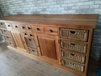 Buffet dressoir, Maison & Meubles, Teck, 25 à 50 cm, Avec tablette(s), Comme neuf