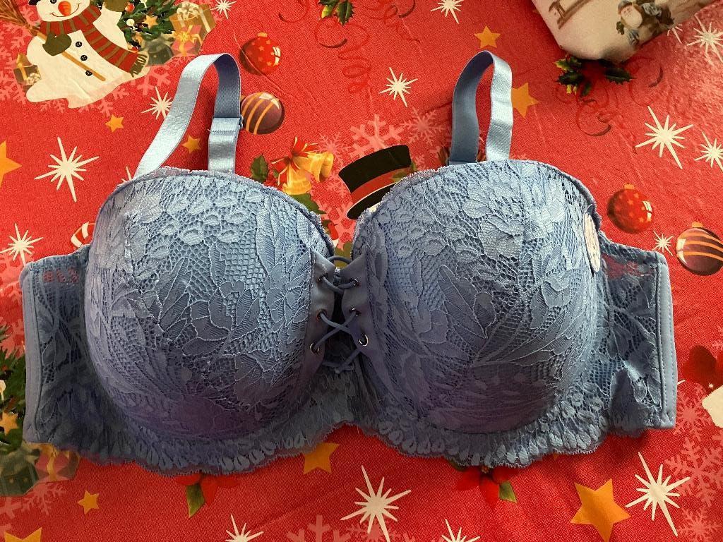 Nieuwe soort blauw kleurige BH - Maat 100C, Kleding | Dames, Ophalen of Verzenden, Blauw, BH
