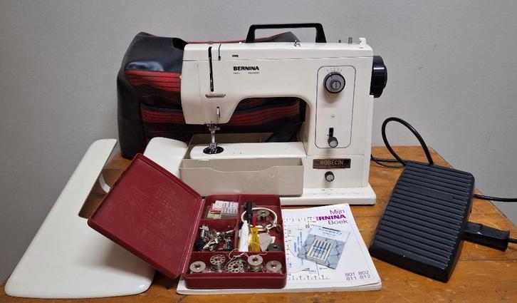 Bernina 802 Matic Electronic in uitstekende staat, Hobby en Vrije tijd, Naaimachines en Toebehoren, Zo goed als nieuw, Naaimachine