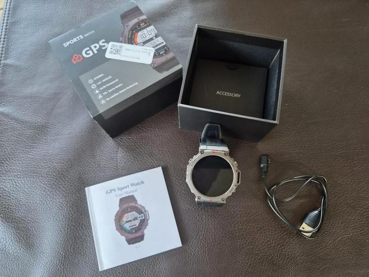 SEKODA GPS sport- en smartwatch, Handtassen en Accessoires, Sporthorloges, Nieuw, Android, Zwart, Afstand, Calorieverbanding, Conditie