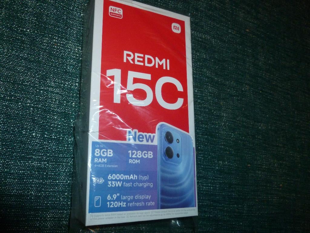 Xiaomi Redmi 15C. Nieuw. In verpakking, Télécoms, Téléphonie mobile | Marques Autre, Enlèvement ou Envoi, Neuf