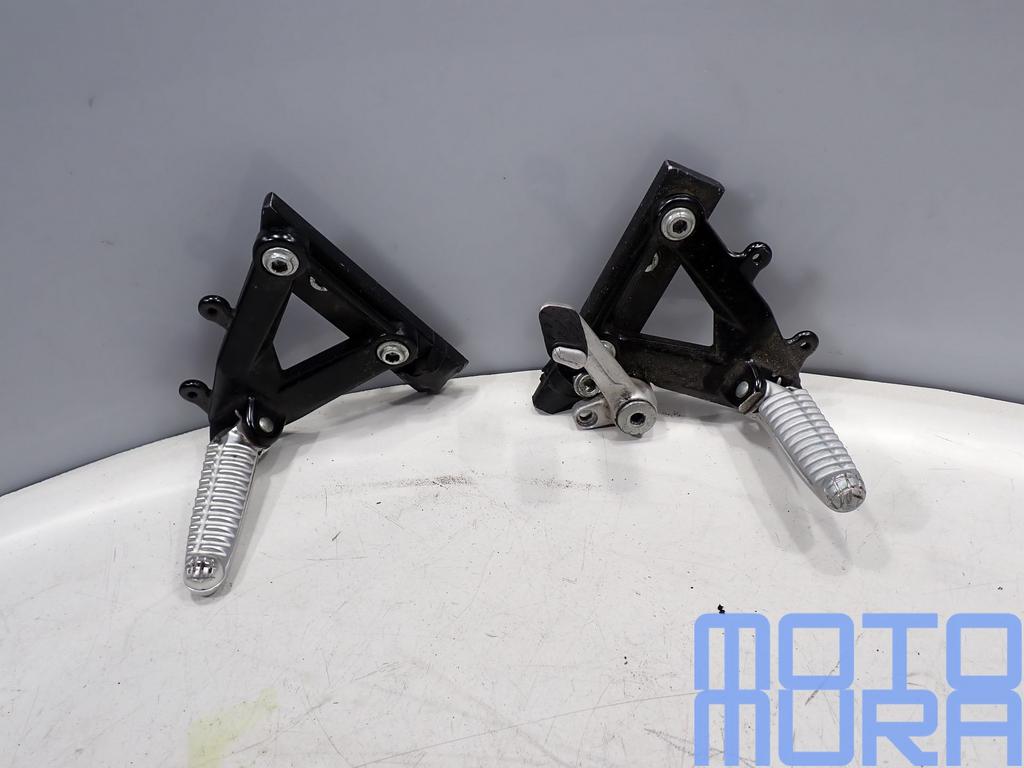 Voetsteun set voor de Ducati 848 2008 - 2010 superbike links, Motoren, Gebruikt, -, -, Ophalen of Verzenden