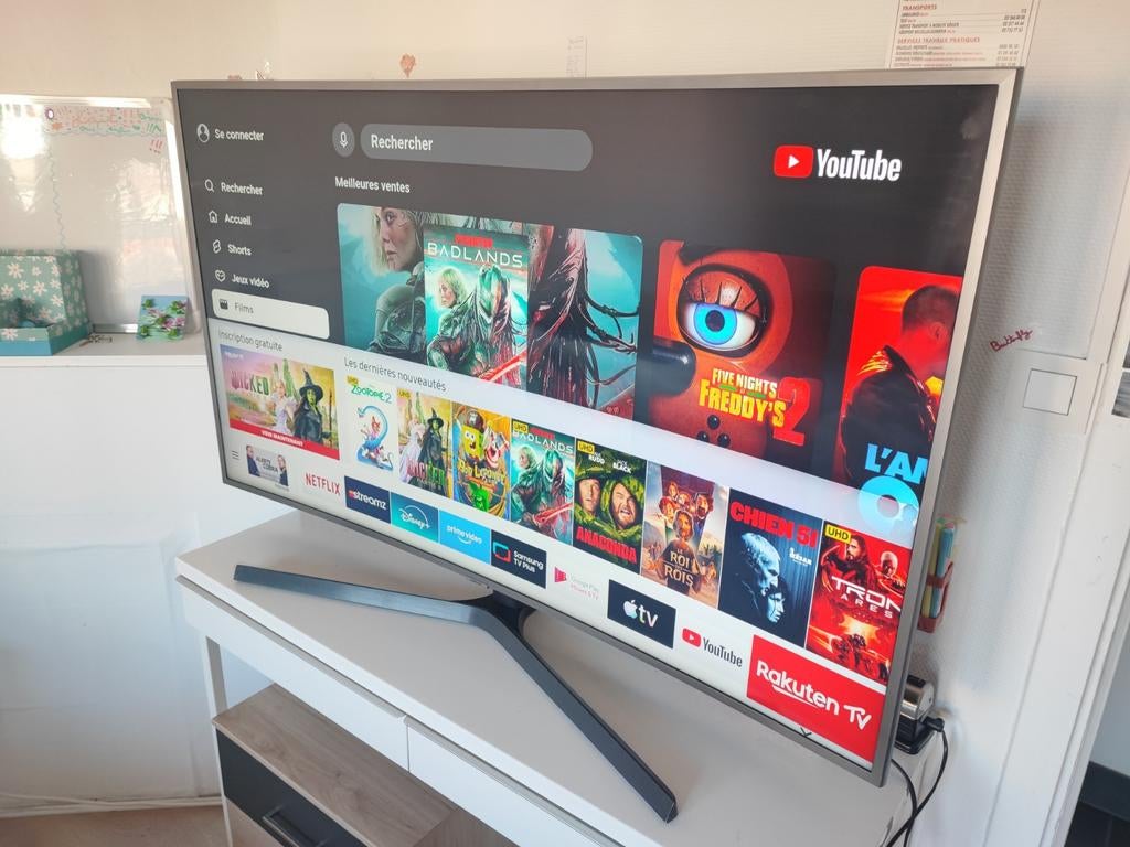 SMART TV SAMSUNG LED 4K UHD 55 POUCES 140 CM WIFI, Audio, Tv en Foto, Televisies, Ophalen, LED, Samsung, 4k (UHD)