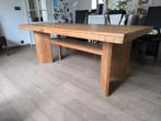 Unieke Teak tafel als nieuw, Huis en Inrichting, Tafels | Eettafels, 100 tot 150 cm, Verzenden, Teakhout, 200 cm of meer