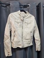 Lederlook jasje beige, Kleding | Dames, Ophalen, Maat 36 (S), Beige