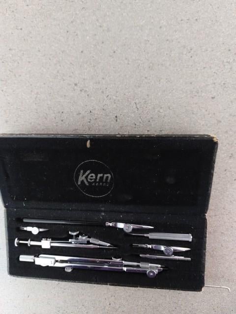 Vintage passer van Kern Aarau, Ophalen of Verzenden, Gebruikt