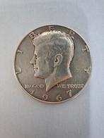 Demi-dollar 1967 Kennedy, Enlèvement ou Envoi, Argent