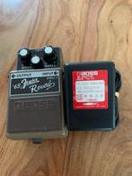 Boss Fender 63 reverb + Boss 9v adapter, Muziek en Instrumenten, Ophalen of Verzenden, Gebruikt, Reverb