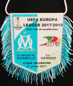 2017 KVO KV Oostende Olympique de Marseille sublieme wimpel, Ophalen of Verzenden