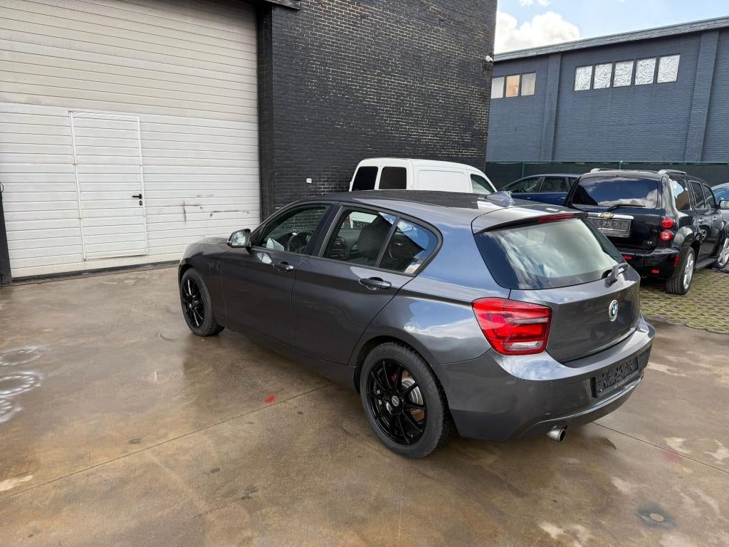 BMW 116i BENZINE M PAK /1.6 LITER, Auto's, BMW, Bluetooth, Euro 5, 1 Reeks, Zwart