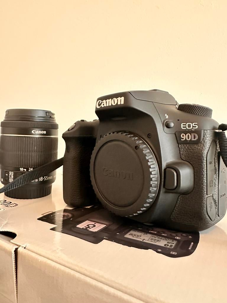 EOS 90D Nieuwstaat, Audio, Tv en Foto, Fotocamera's Digitaal, Ophalen, Zo goed als nieuw, Canon