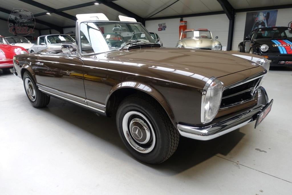 1965 Mercedes 230SL Pagode, Autos, Oldtimers & Ancêtres, Entreprise, Achat, Intérieur cuir, Mercedes-Benz, Essence, Cabriolet