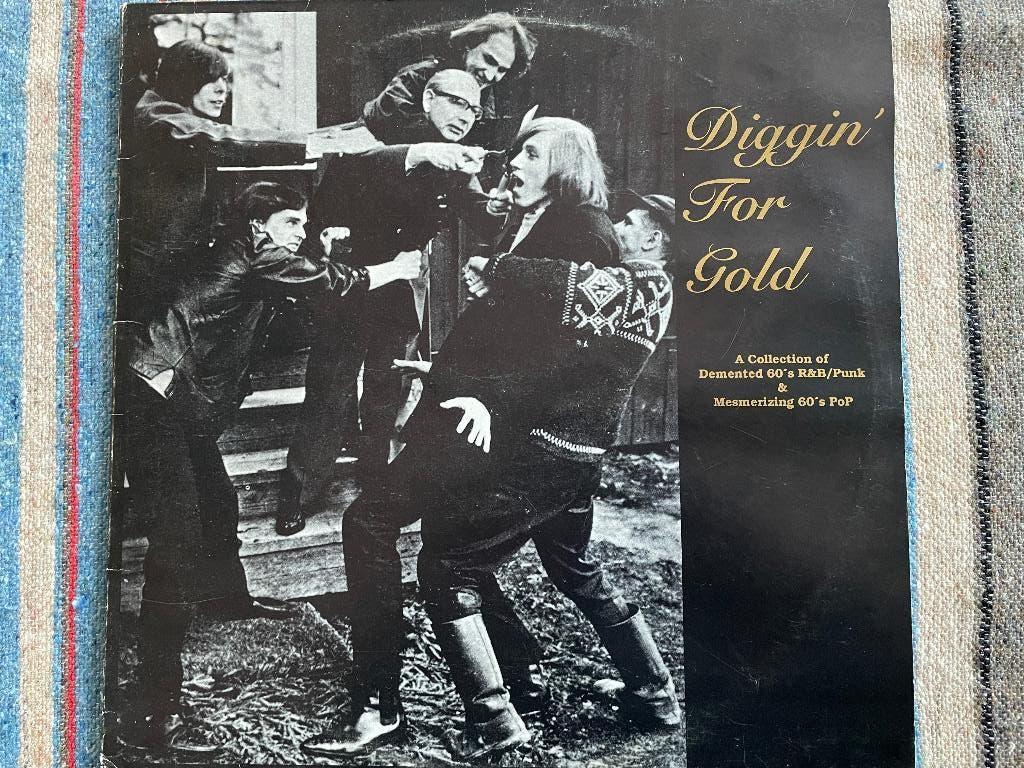 Diggin for gold ( beat/garage) lp, Enlèvement, Utilisé, Alternatif