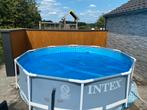 Intex zwembad 366cm incl 2 afdekzeilen, Ophalen, Zo goed als nieuw