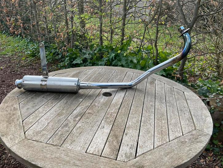 Dax uitlaat, Fietsen en Brommers, Brommeronderdelen | Algemeen, Gebruikt, Uitlaat, Ophalen of Verzenden