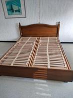 Bed en lattenbodem, Ophalen