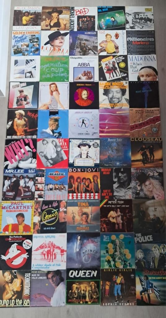 50 singles, Cd's en Dvd's, Vinyl Singles, Ophalen