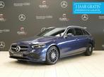 Mercedes-Benz C-klasse Break 200d Luxury Line DOS 8330, Auto's, Automaat, 1780 kg, 4 cilinders, Blauw