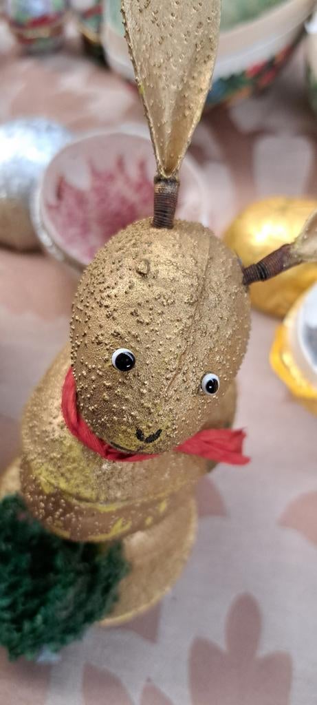 Vintage snoepcontainer konijn, Ophalen of Verzenden