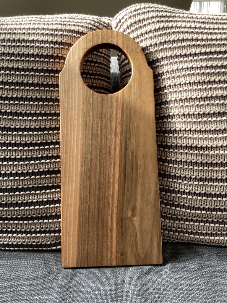 Handgemaakte houten serveerplank, Ophalen of Verzenden, Nieuw, Hout