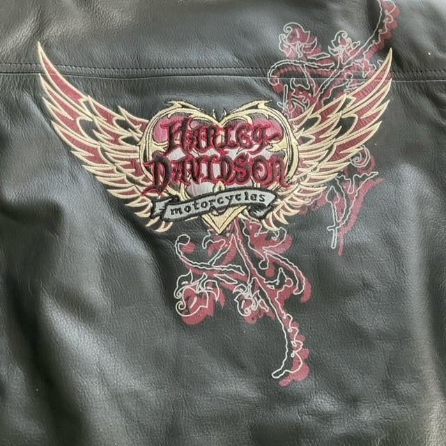 Harley Davidson fraaie leder damesjas maat 38, Ophalen of Verzenden, Dames