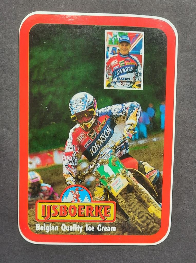 Sticker Ijsboerke Greg Albertyn '94 Suzuki RM 250 ws, Envoi, Utilisé, Sport