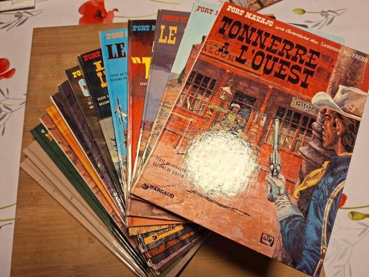 13 bd Blueberry EO/heruitgave zie de beschrijving, Boeken, Stripverhalen, Gelezen, Complete serie of reeks, Ophalen of Verzenden