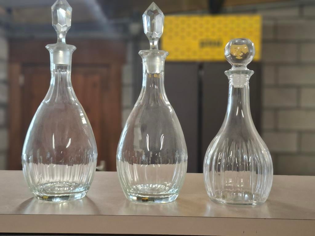 Glazen kruiken, Ophalen