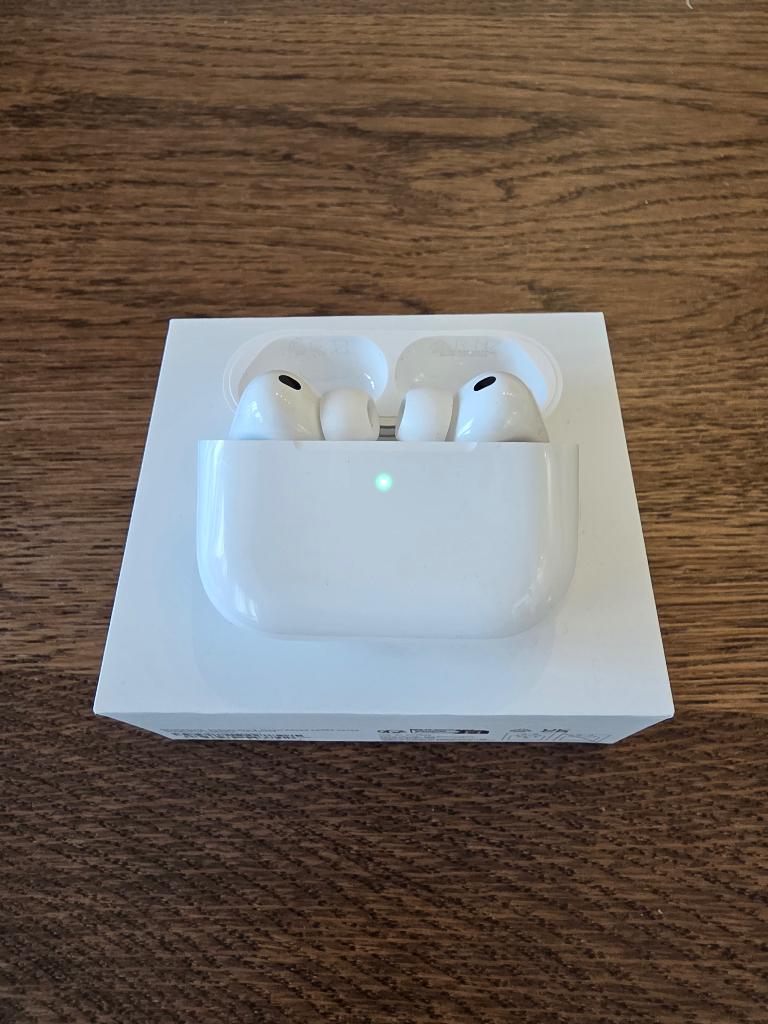 Apple - AirPods Pro 3, ORIGINAL, Télécoms, Détection de port, Comme neuf, Blanc, Intra-auriculaires (Earbuds)