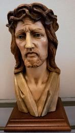 Buste du Christ avec couronne d'épines. Vintage.., Antiquités & Art, Enlèvement ou Envoi