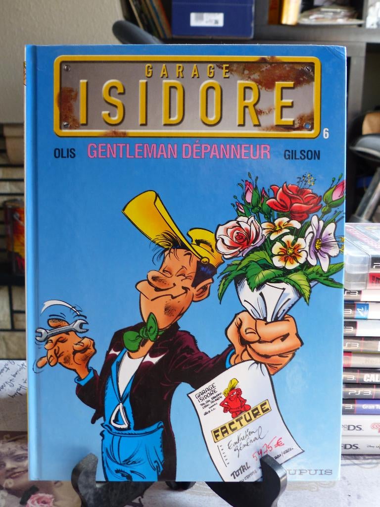 BD Garage Isidore N6 en BE & EO, Gelezen, Olis et Gilson, Eén stripboek, Ophalen of Verzenden