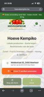 Fruitsap en aardbeien 2026 kempen, Ophalen