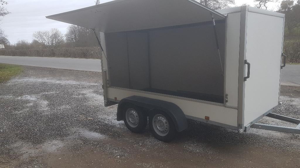 Remorque alu fourgon, Enlèvement, Utilisé